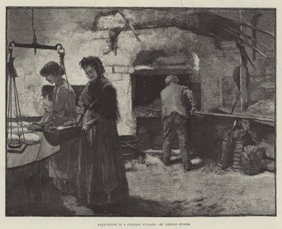 Bake-House in a Cornish Village by Adrian Scott Stokes